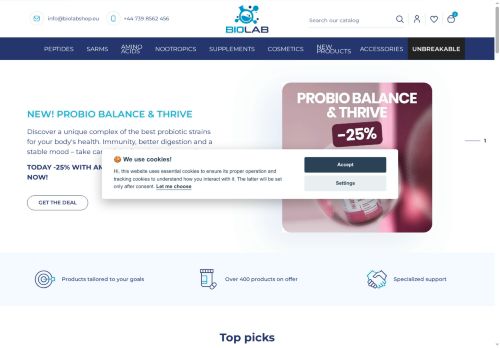 BIOLABSHOP